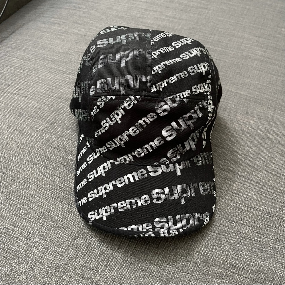 Supreme Radial Camp Cap Black